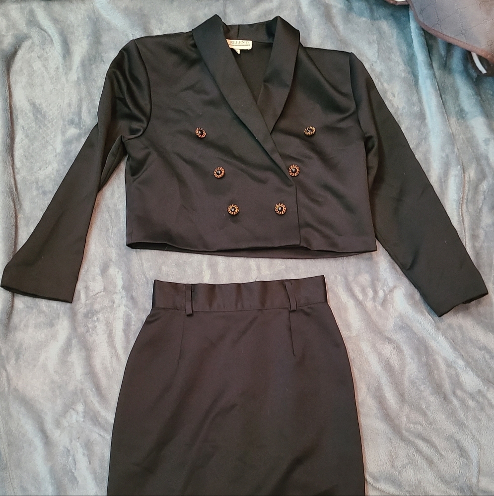Vintage Ellen D SET Skirt And Blazer